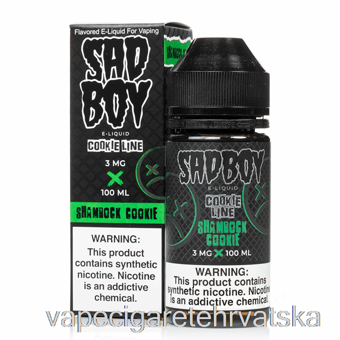 Vape Hrvatska Shamrock Cookie - Sadboy - 100ml 3mg